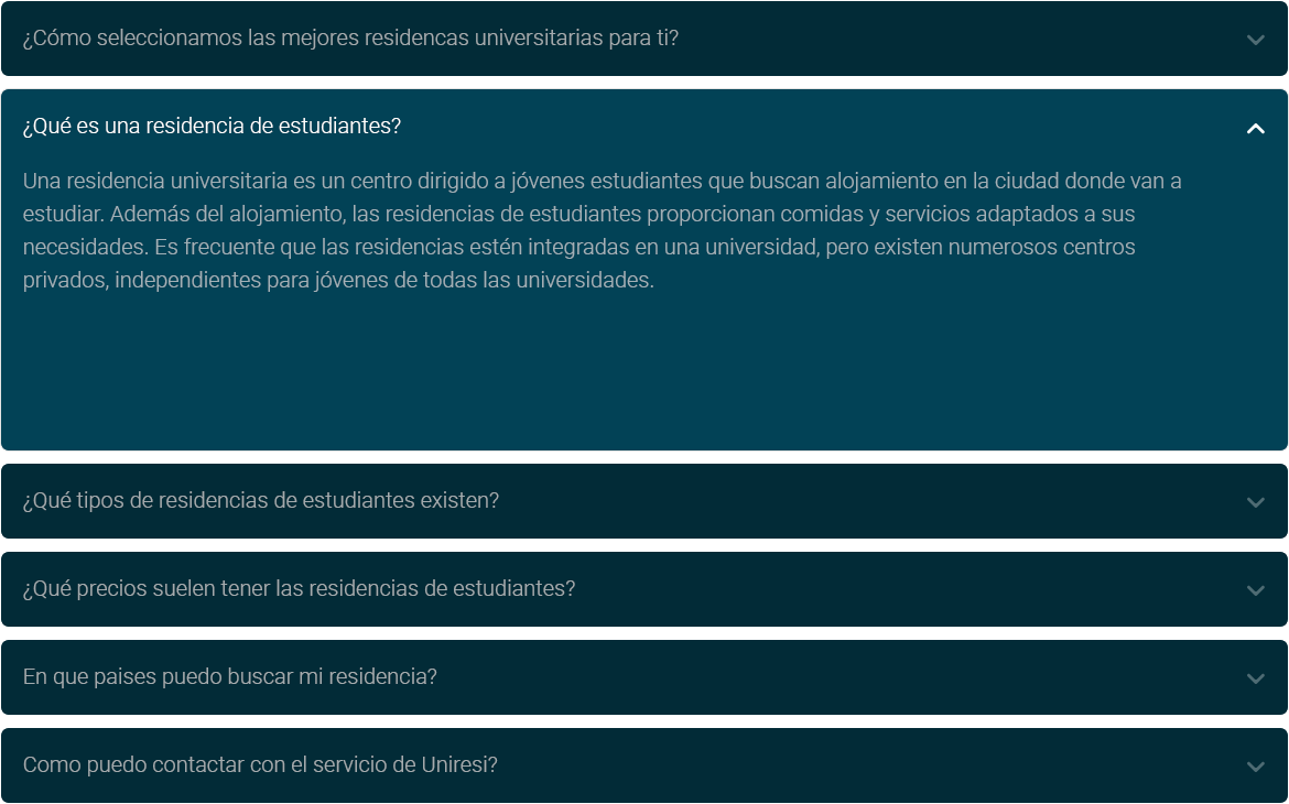 Uniresi - Preguntas frecuentes